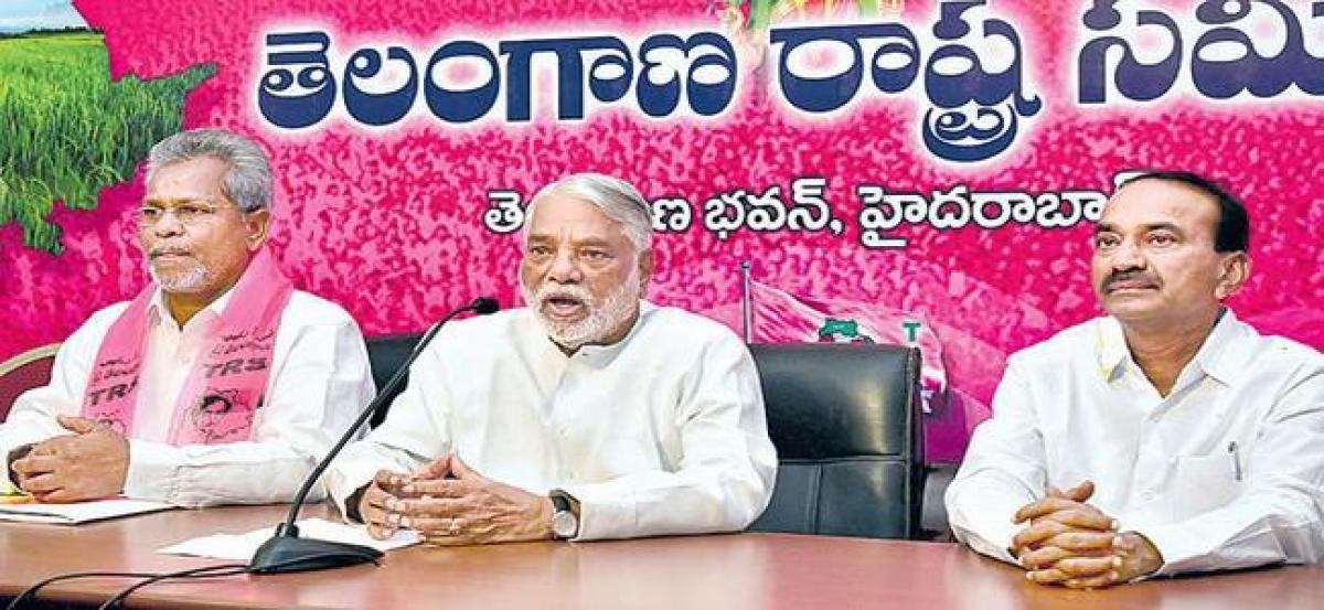 TRS to release election manifesto in 15 days